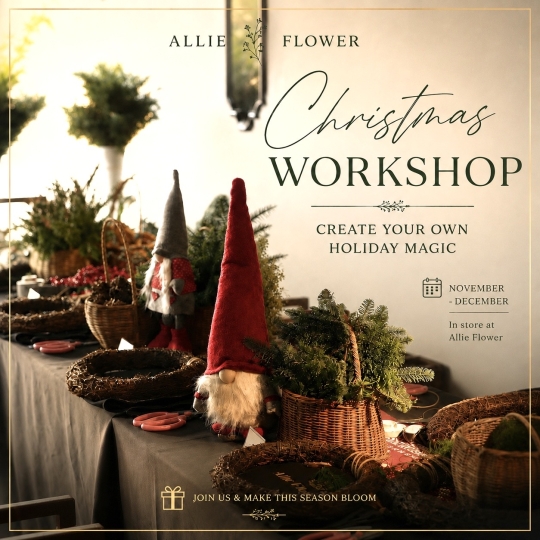 Christmas Workshop 2026 - Allie Flower 