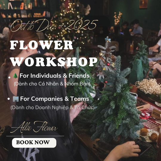   Workshop Mùa Lễ Hội Cuối Năm| Tháng 10 – 12/2025  