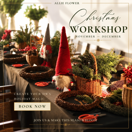 Christmas Workshop 2026 - Allie Flower 